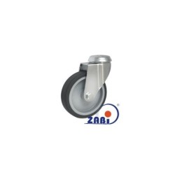 Koło fi. 100 mm skrętne z otworem N: 100kg / M17T