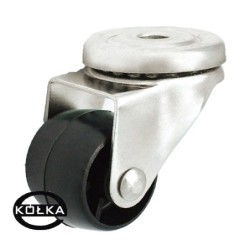 Koło fi. 30 mm skrętne z otworem N: 25kg / M37B
