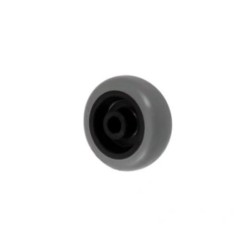 Koło fi. 50mm meblowe tworzywo-poliuretan, otwór 8mm / M50TPU
