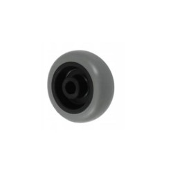 Koło fi. 75mm meblowe tworzywo-poliuretan, otwór 8,5mm / M70TPU