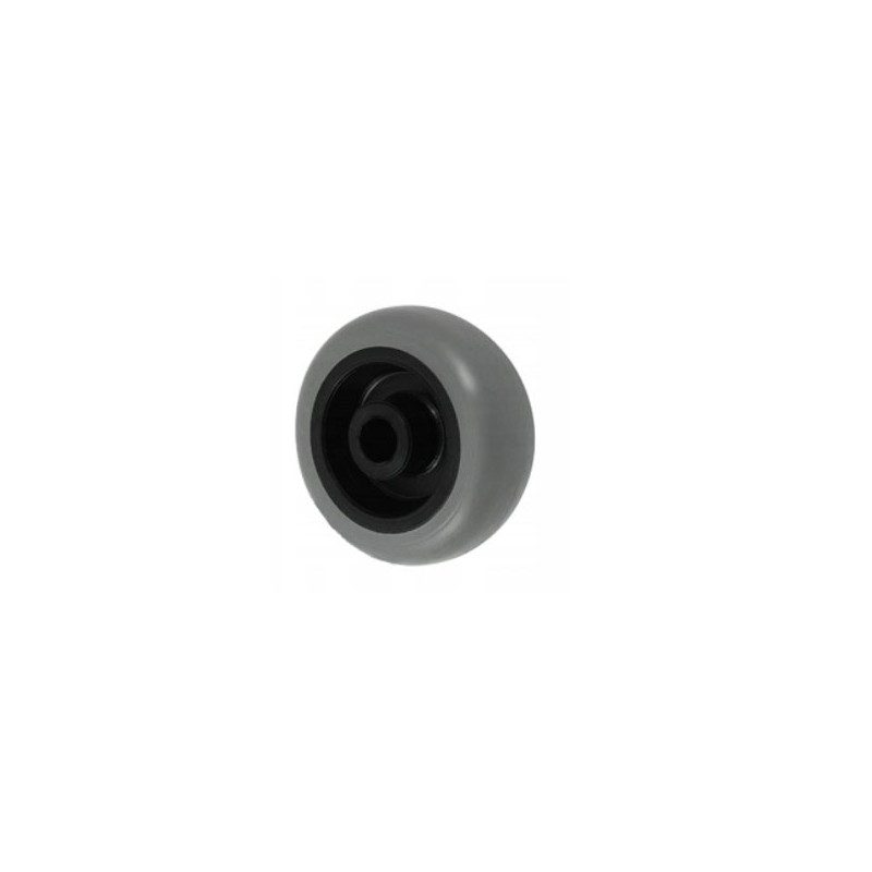Koło fi. 75mm meblowe tworzywo-poliuretan, otwór 8,5mm / M70TPU