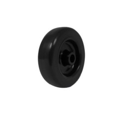 Koło fi. 75mm meblowe tworzywo-poliuretan, otwór 10mm / M70TPU/10