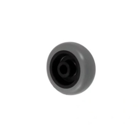Koło fi. 75mm meblowe tworzywo-poliuretan, otwór 10mm / M70TPU/10