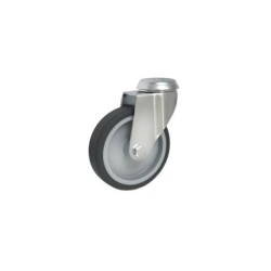 Koło fi. 100 mm skrętne z otworem N: 100kg / M17T