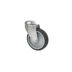 Koło fi. 100 mm skrętne z otworem N: 100kg / M17T