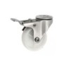 Koło fi. 50mm skrętne z ham., z otworem N: 40kg / M57BH