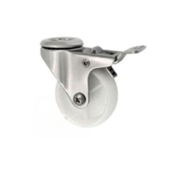 Koło fi. 50mm skrętne z ham., z otworem N: 40kg / M57BH