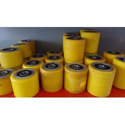 Rolka fi. 85 mm, szer. 60 mm aluminiowo-poliuretanowa, N: 400kg / RAP-85-60