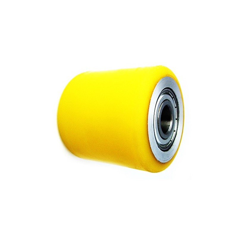 Rolka fi. 85 mm, szer. 90 mm aluminiowo-poliuretanowa, N: 700kg / RAP-85-90