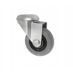 Koło fi. 30mm, meblowe, tworzywo-poliuretan, obud. skrętna / M37TPU