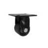 Koło fi. 50 mm poliamiowe czarne, stałe, N: 300kg / M53BNW