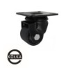 Koło fi. 50 mm poliamiowe czarne, skrętne, N: 300kg / M52BNW