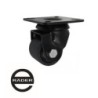 Koło fi. 50 mm poliamiowe czarne, skrętne, N: 300kg / M52BNW