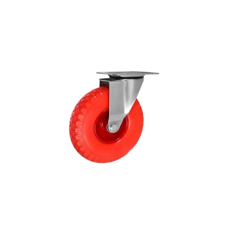 Koło fi. 260mm piankowe, skrętne, N: 100kg, łoż. kulk /  2602MPŁ