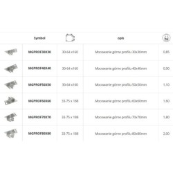 Mocowanie górne profilu 20x20 / MGPROF 20X20