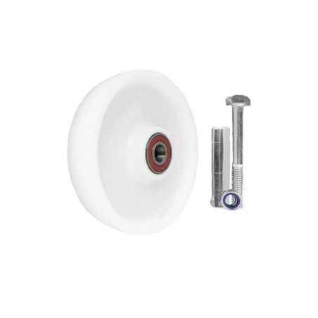 Koło fi. 250 mm tworzywowe + zestaw montażowy, N: 700kg / 91BN