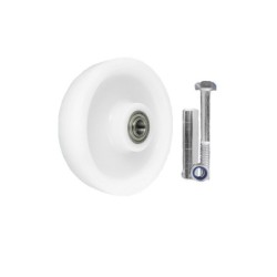 Koło fi. 200 mm tworzywowe + zestaw montażowy, N: 750kg / 61BN