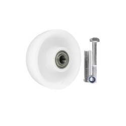 Koło fi. 160 mm tworzywowe + zestaw montażowy, N: 600kg / 41BN