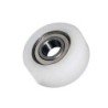 Rolka fi. 48 mm tworzywowa z łożyskiem, do bram / R-48