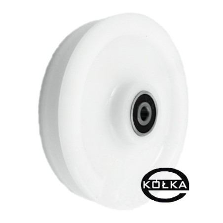 Rolka fi. 150mm 14Ł tworzywowa profilowana z łożyskiem / C150/14Ł
