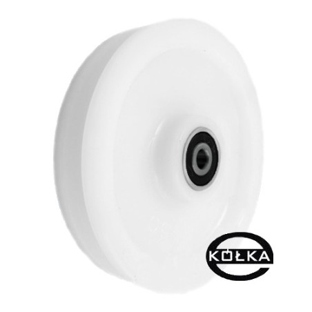 Rolka fi. 150mm 18Ł tworzywowa profilowana z łożyskiem / C150/18Ł