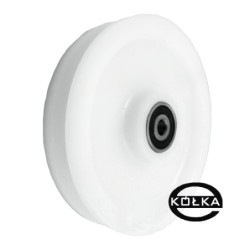 Rolka fi. 150mm 18Ł tworzywowa profilowana z łożyskiem / C150/18Ł/15
