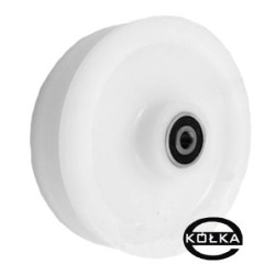Rolka fi. 150mm 25Ł tworzywowa profilowana z łożyskiem / C150/25Ł