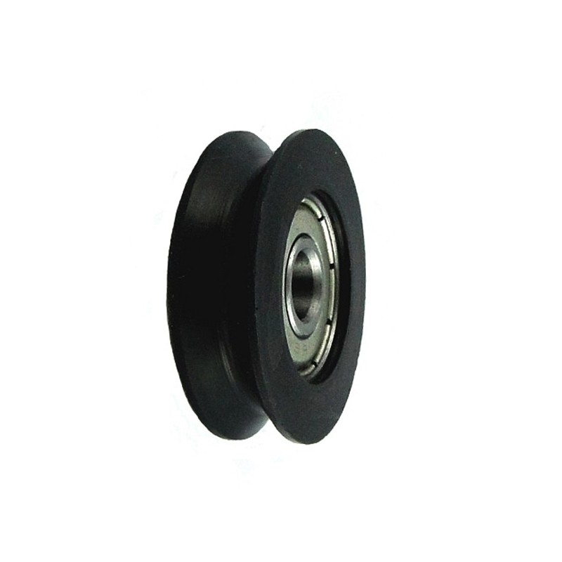 Rolka fi. 29mm 6Ł tworzywowa profilowana z łożyskiem / C29/6Ł