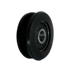 Rolka fi. 29mm 6Ł tworzywowa profilowana z łożyskiem / C29/6Ł