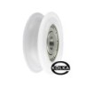 Rolka fi. 52mm 10Ł tworzywowa profilowana z łożyskiem / C52/10Ł