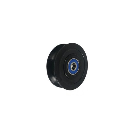 Rolka fi. 60mm 12ŁX  tworzywowa profilowana z łożyskiem NIERDZEWNYM / C60/18/12ŁX/8