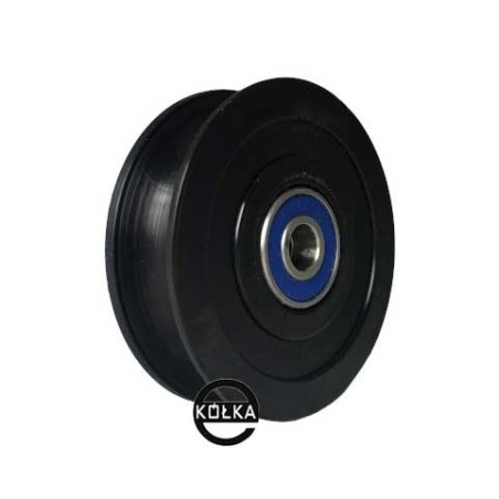 Rolka fi. 60mm 8Ł tworzywowa profilowana z łożyskiem / C60-24/10/8Ł