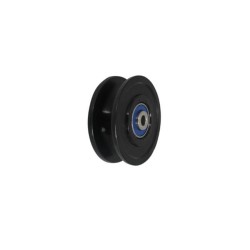 Rolka fi. 54mm 12,6ŁX  tworzywowa profilowana z łożyskiem / C54/21/12,6ŁX/6