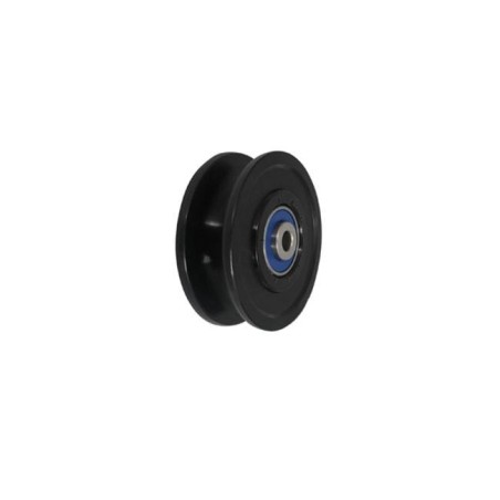 Rolka fi. 54mm 12,6ŁX  tworzywowa profilowana z łożyskiem / C54/21/12,6ŁX/6