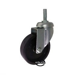 Koło fi. 75 mm skrętne, trzpień M8 N: 70kg / M74B*M8