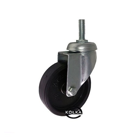 Koło fi. 75 mm skrętne, trzpień M8 N: 70kg / M74B*M8