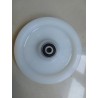 Rolka fi. 150mm 14Ł tworzywowa profilowana z łożyskiem / C150/14Ł