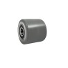 Rolka fi. 80 mm, szer. 70 mm aluminiowo-poliuretanowa, N: 500kg, szara / RAPS-80-70