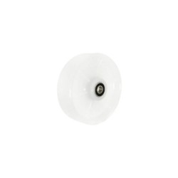 Koło fi. 122 mm tworzywowe , otwór 10mm, N: 150kg / / 122BN/10