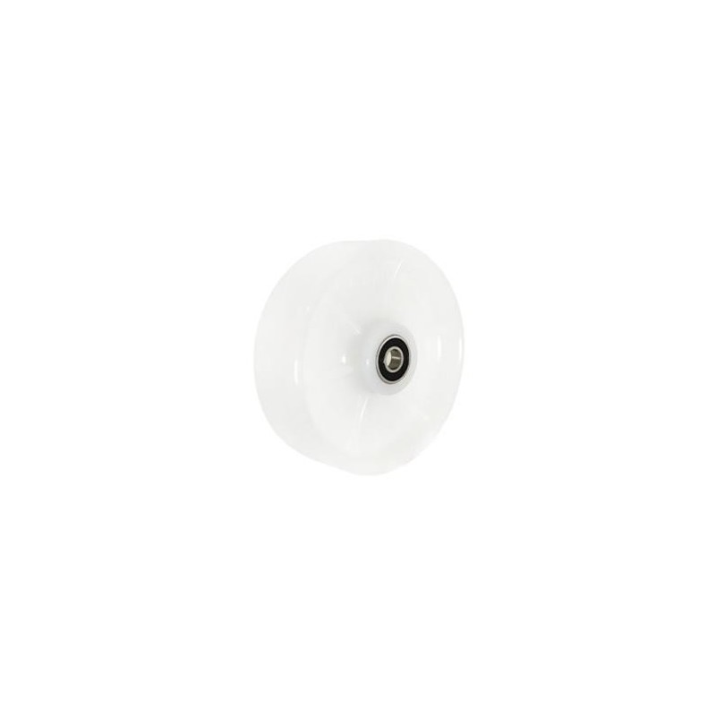 Koło fi. 122 mm tworzywowe , otwór 10mm, N: 150kg / / 122BN/10