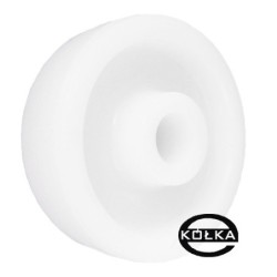 Koło fi. 125  mm tworzywowe , otwór 25mm, N: 450kg /  / 29BZ