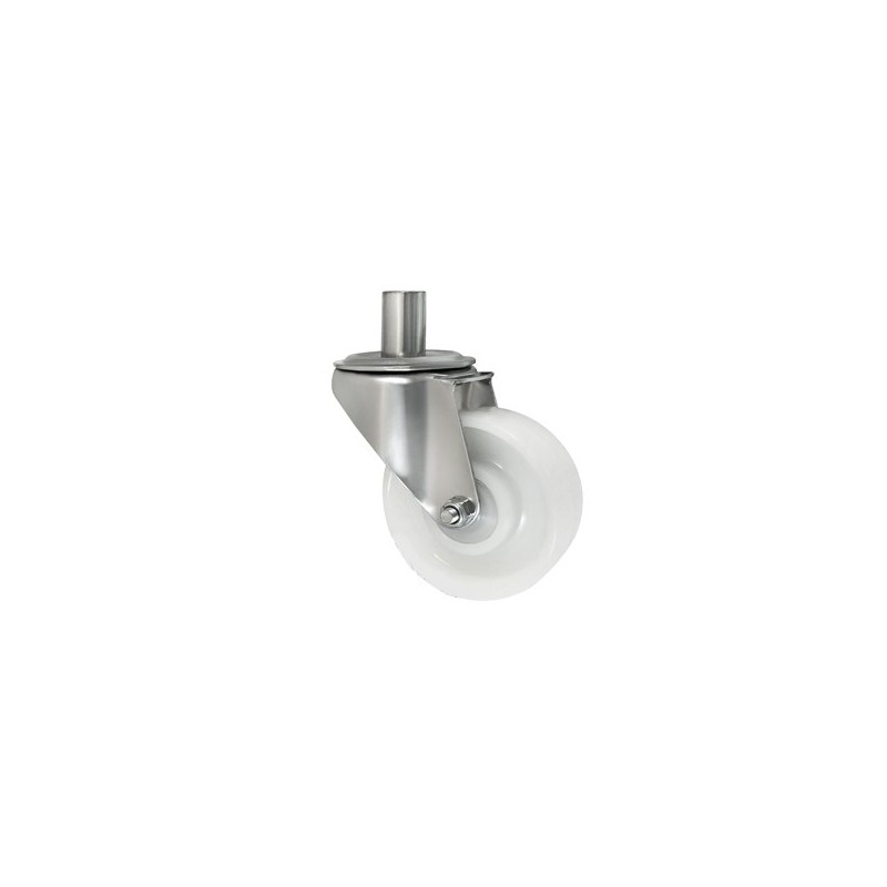 Koło fi. 100 mm tworzywowe, z trzpieniem , N: 100kg  / 14BNZ*24