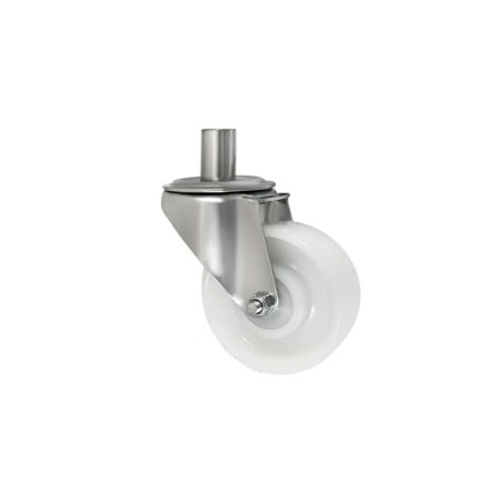 Koło fi. 100 mm tworzywowe, z trzpieniem , N: 100kg  / 14BNZ*24
