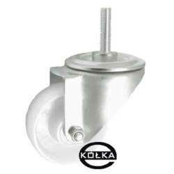 Koło fi. 100 mm tworzywowe, z trzpieniem M12, N: 100kg  / 14B*M12