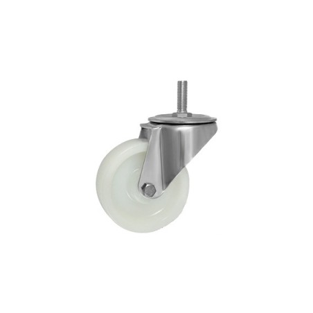 Koło fi. 100 mm tworzywowe, z trzpieniem M12, N: 100kg / 14B9*M12