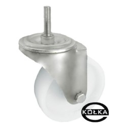 Koło fi. 125 mm tworzywowe, z trzpieniem M10, N: 150kg / 24MB*M10