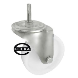 Koło fi. 125 mm tworzywowe, z trzpieniem M12, N: 150kg  / 24MB*M12