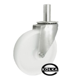Koło fi. 200 mm tworzywowe, z bolcem 32 , N: 180kg / 64B*32