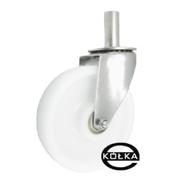 Koło fi. 200 mm tworzywowe, z bolcem 32 , N: 200kg / 64BN*32
