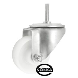 Koło fi. 80 mm tworzywowe, z trzpieniem M10, N: 100kg  / 5B9*M10